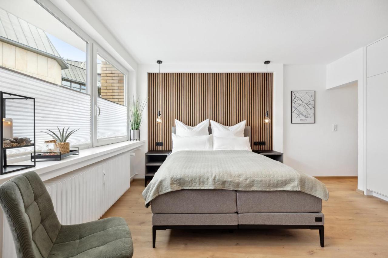 Modernes Studio Am Bremer Dom Mit Balkon Ngoại thất bức ảnh