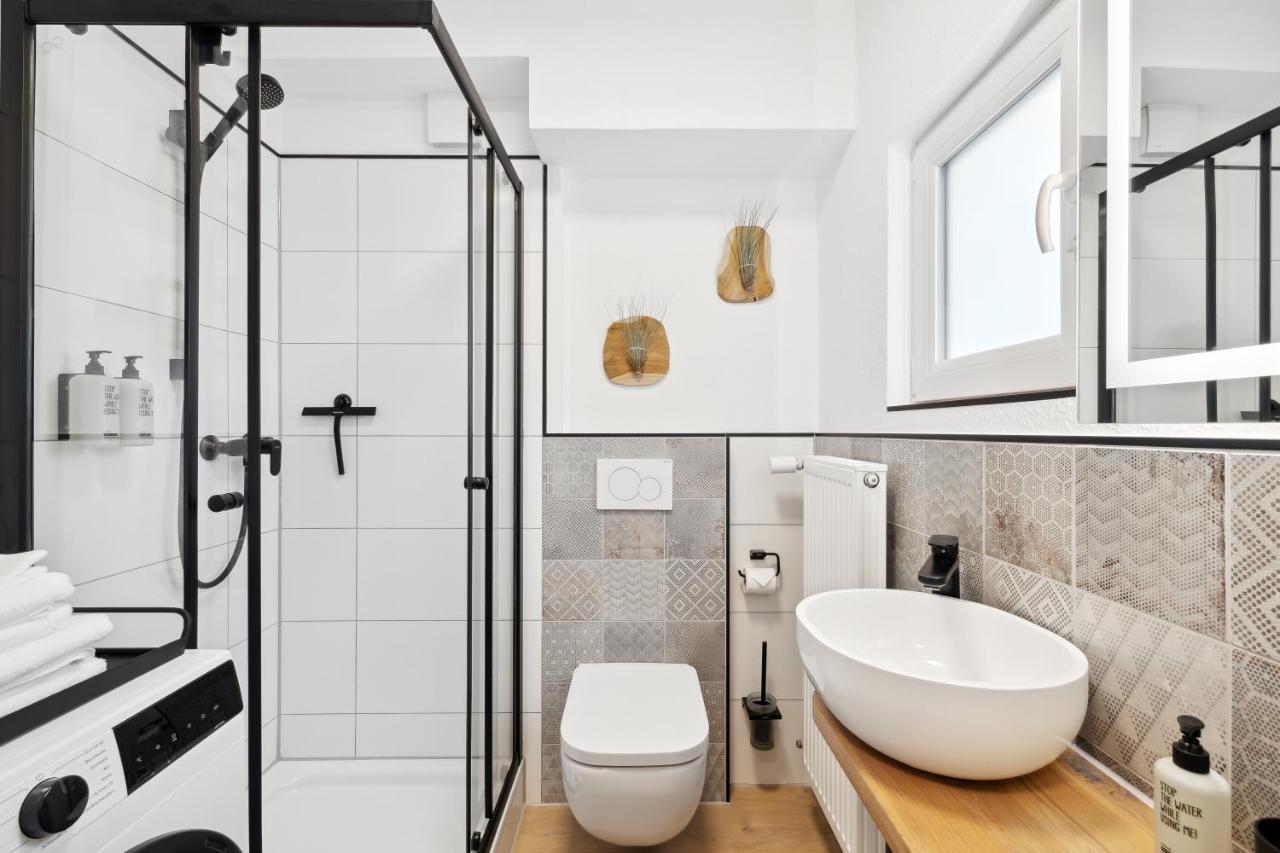 Modernes Studio Am Bremer Dom Mit Balkon Ngoại thất bức ảnh