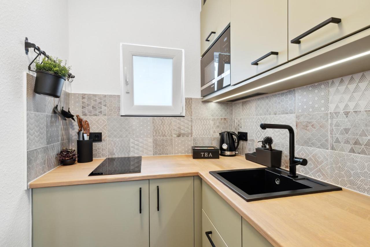 Modernes Studio Am Bremer Dom Mit Balkon Ngoại thất bức ảnh