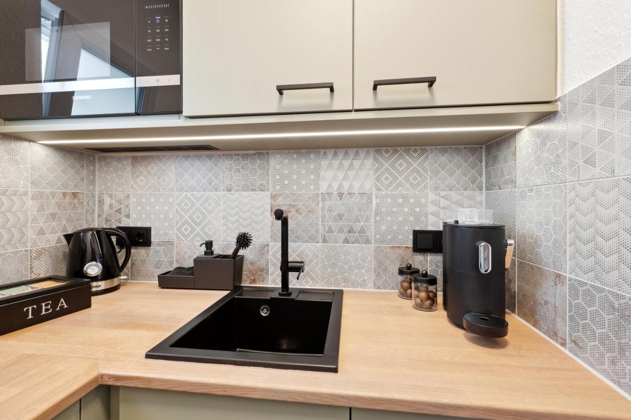 Modernes Studio Am Bremer Dom Mit Balkon Ngoại thất bức ảnh